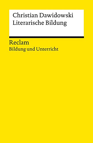 Stock image for Literarische Bildung -Language: german for sale by GreatBookPrices