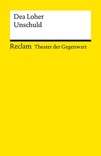 9783150142059: Unschuld: [Theater der Gegenwart]: 14205