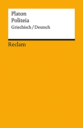 Beispielbild fr Platon: Politeia / Der Staat zum Verkauf von Einar & Bert Theaterbuchhandlung