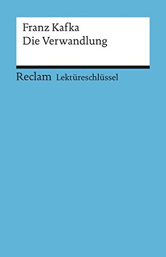 9783150153420: Die Verwandlung. Lektreschlssel fr Schler (Reclam Universal-Bibliothek)