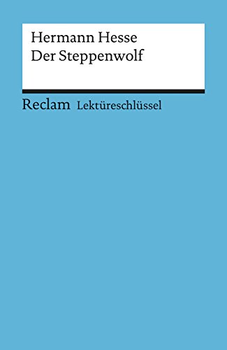 Beispielbild fr Lektreschlssel zu Hermann Hesse: Der Steppenwolf zum Verkauf von medimops