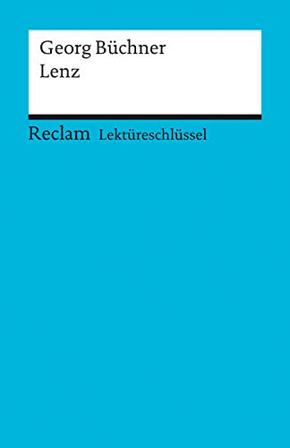 Stock image for Lektreschlssel zu Georg Bchner: Lenz for sale by medimops