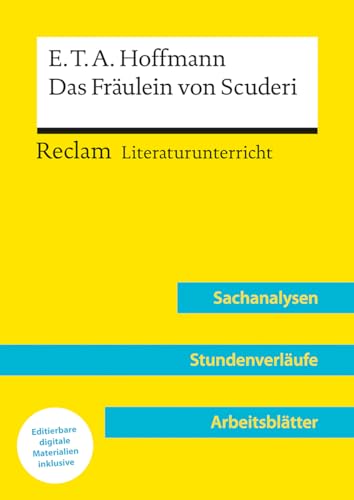 Beispielbild fr E.T.A. Hoffmann: Das Frulein von Scuderi (Lehrerband) | Mit Downloadpaket (Unterrichtsmaterialien) zum Verkauf von Blackwell's