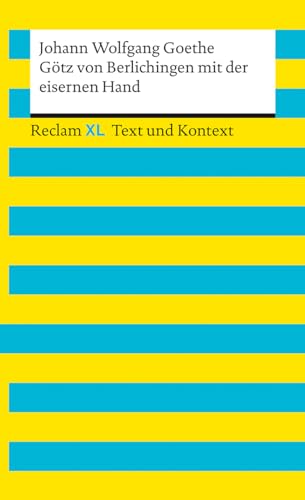 Beispielbild fr Gtz von Berlichingen mit der eisernen Hand. Textausgabe mit Kommentar und Materialien zum Verkauf von Blackwell's