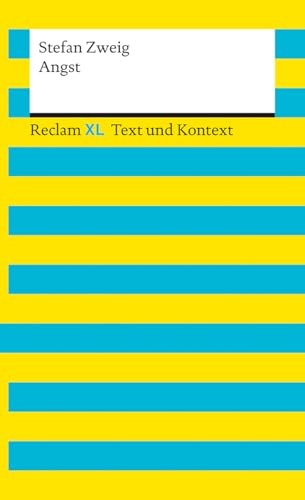 Beispielbild fr Angst. Textausgabe mit Kommentar und Materialien: Reclam XL ? Text und Kontext zum Verkauf von medimops