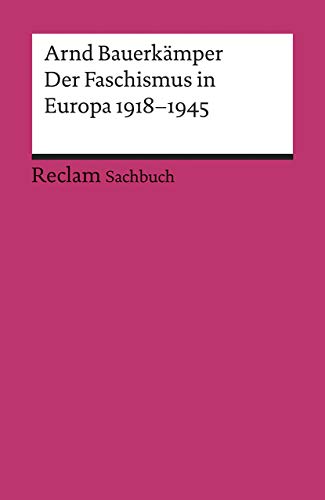 Beispielbild fr Der Faschismus in Europa 1918-1945 zum Verkauf von medimops