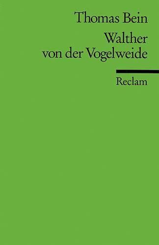 Beispielbild fr Walther von der Vogelweide: (Literaturstudium) zum Verkauf von medimops