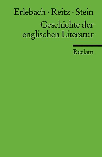 9783150176689: Geschichte der englischen Literatur