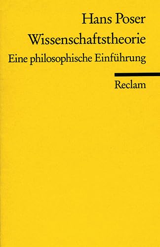 9783150181256: Wissenschaftstheorie: Eine philosophische Einfhrung