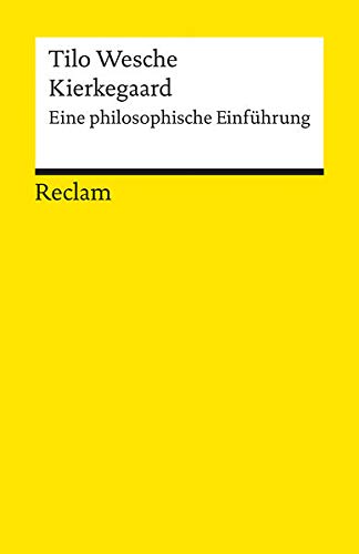 Beispielbild fr Kierkegaard: Eine philosophische Einfhrung (Reclams Universal-Bibliothek) zum Verkauf von ABC Versand e.K.