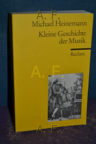 9783150183120: Kleine Geschichte der Musik