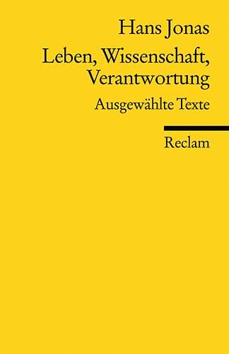 Imagen de archivo de Leben, Wissenschaft, Verantwortung a la venta por GreatBookPrices