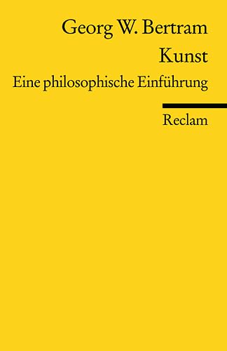 Beispielbild fr Kunst: Eine philosophische Einfhrung zum Verkauf von medimops