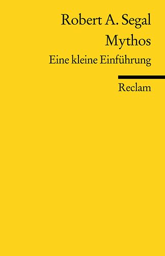 9783150183960: Mythos: Eine kurze Einfhrung. Neubersetzung