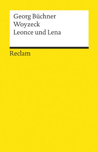 9783150184202: Woyzeck /Leonce und Lena: 18420