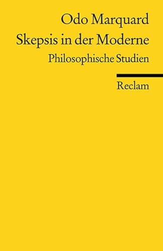 Imagen de archivo de Skepsis in der Moderne: Philosophische Studien a la venta por Chiron Media