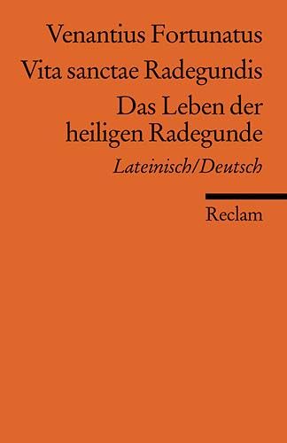 Stock image for Vita Sanctae Radegundis: Latein.-Dtsch. for sale by Revaluation Books
