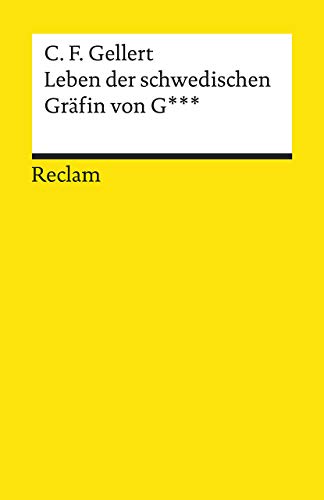 9783150186107: Leben der schwedischen Grfin von G***: 18610