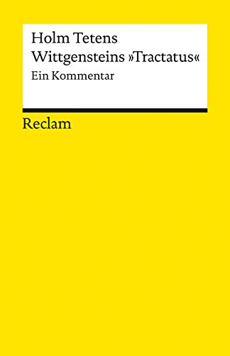 9783150186244: Wittgensteins "Tractatus": Ein Kommentar: 18624