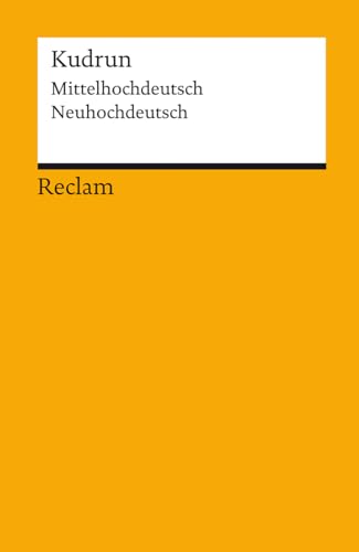 Stock image for Kudrun: Mittelhochdeutsch / Neuhochdeutsch for sale by Red's Corner LLC