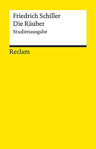 Die Räuber : Studienausgabe - Friedrich Schiller