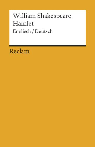 9783150187005: Hamlet: Englisch/Deutsch