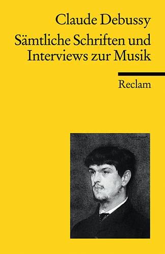 Beispielbild fr Smtliche Schriften Und Interviews Zur Musik zum Verkauf von Revaluation Books