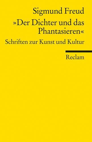 Stock image for Der Dichter Und Das Phantasieren": Schriften Zur Kunst Und Kultur for sale by Revaluation Books