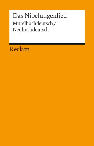 Beispielbild fr Das Nibelungenlied: Mittelhochdeutsch/Neuhochdeutsch zum Verkauf von WorldofBooks