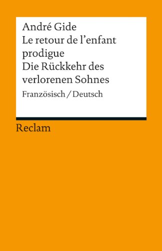Stock image for Le retour de l'enfant prodigue / Die Rckkehr des verlorenen Sohnes: Franzsisch/Deutsch for sale by medimops
