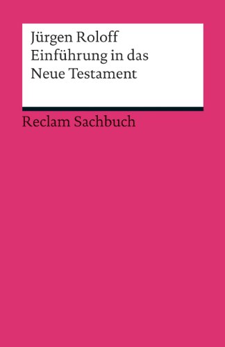 Stock image for Einfhrung in das Neue Testament for sale by GreatBookPrices