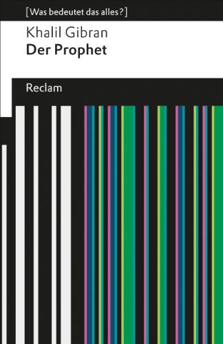 9783150190821: Der Prophet: (Was bedeutet das alles?)