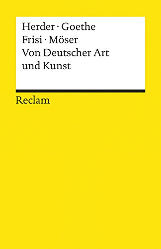 Beispielbild fr Von Deutscher Art und Kunst zum Verkauf von Blackwell's