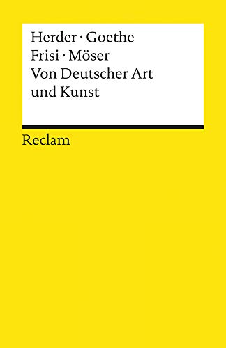 9783150191026: Von Deutscher Art und Kunst: Einige fliegende Bltter: 19102
