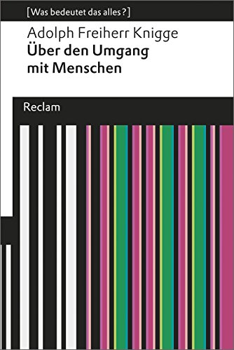 Stock image for ber den Umgang mit Menschen -Language: german for sale by GreatBookPrices