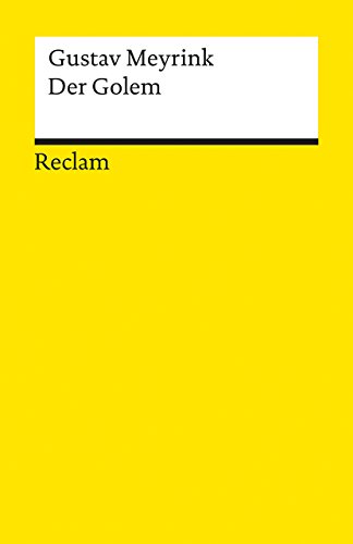 Der Golem (Reclams Universal-Bibliothek) - Meyrink, Gustav