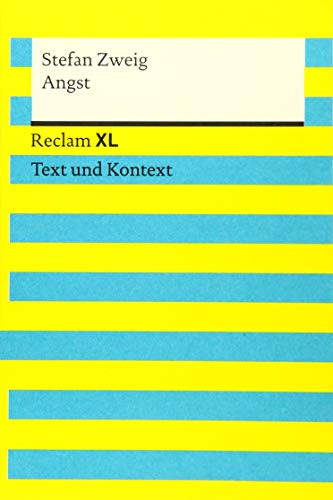 Beispielbild fr Angst: Reclam XL - Text und Kontext zum Verkauf von medimops