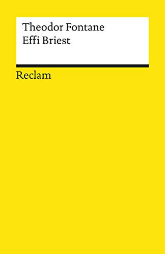 9783150195970: Effi Briest: Roman. Textausgabe mit Anmerkungen/Worterklrungen und Nachwort