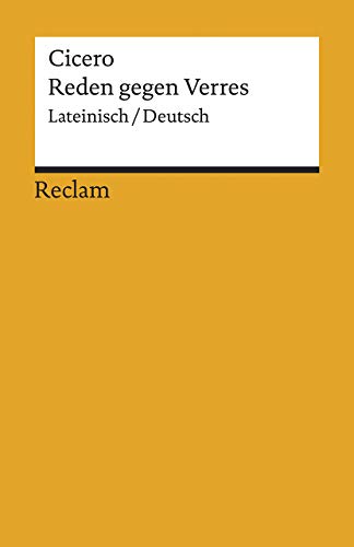 Stock image for Reden gegen Verres. Gesamtausgabe: Lateinisch/Deutsch for sale by Chiron Media