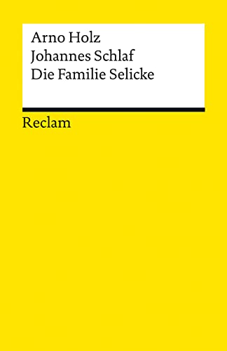 9783150196557: Die Familie Selicke: Drama in drei Aufzgen: 19655