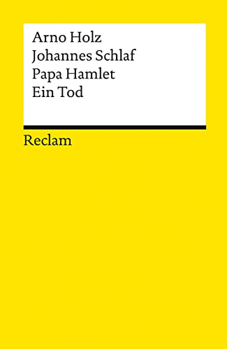 9783150196564: Papa Hamlet  Ein Tod: 19656