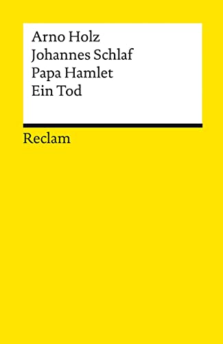 9783150196564: Papa Hamlet  Ein Tod