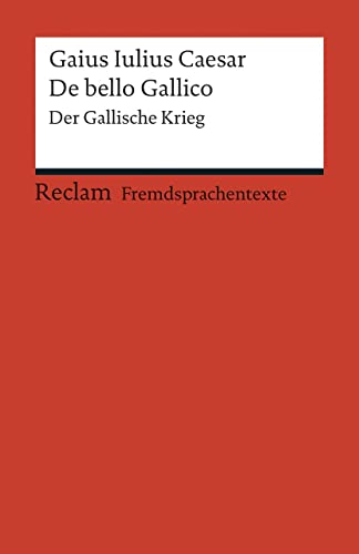 Imagen de archivo de De bello Gallico -Language: german a la venta por GreatBookPrices