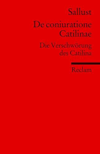 9783150198018: De coniuratione Catilinae: Die Verschwrung des Catilina: 19801