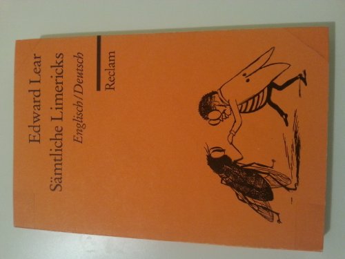 Beispielbild fr Sämtliche Limericks: Engl. /Dt. von Edward Lear zum Verkauf von Nietzsche-Buchhandlung OHG