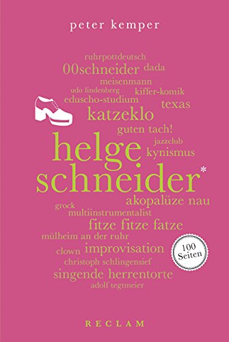 9783150204559: Helge Schneider. 100 Seiten: 20455