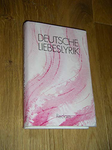 9783150277591: Deutsche Liebeslyrik