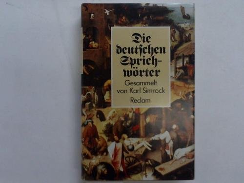 9783150284537: Die Deutschen Sprichworter (Universal-Bibliothek) (German Edition)