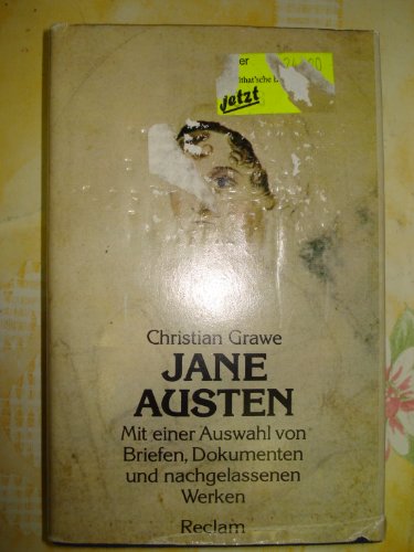 9783150285060: Jane Austen. Mit Auswahl von Briefen, Dokumenten...