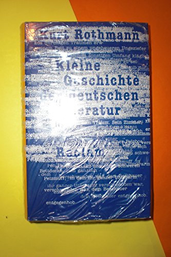 Stock image for Kleine Geschichte der deutschen Literatur for sale by medimops